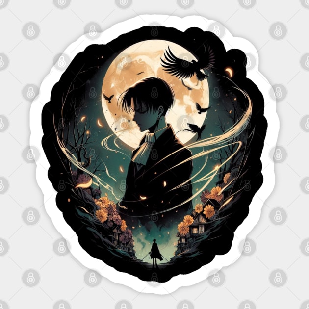 levi ackerman Sticker by unn4med